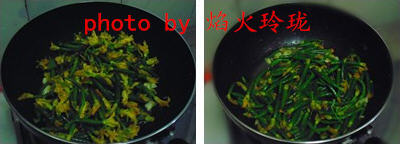 清炒青瓜花，口感清脆，原汁原味超级好吃