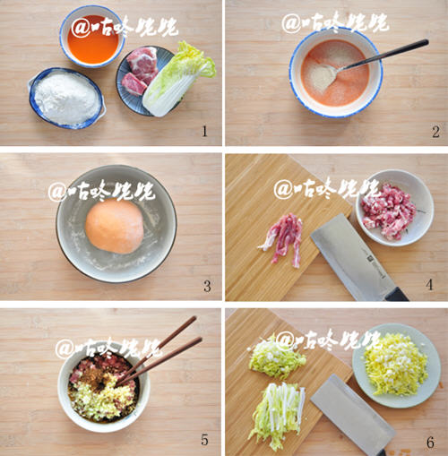 娃娃菜猪肉小蒸包颜值高营养更加丰富