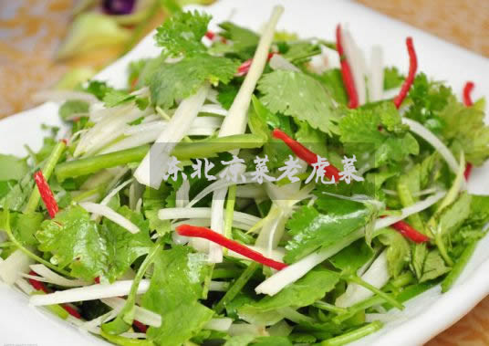 分享口味鲜香辣，清爽利口的老虎菜怎么做