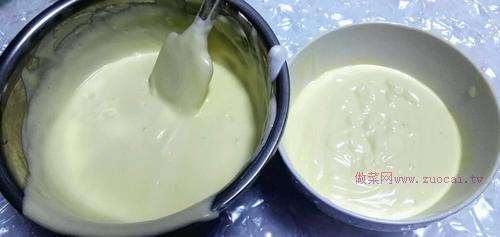 斑马纹抹茶威风蛋糕的做法介绍