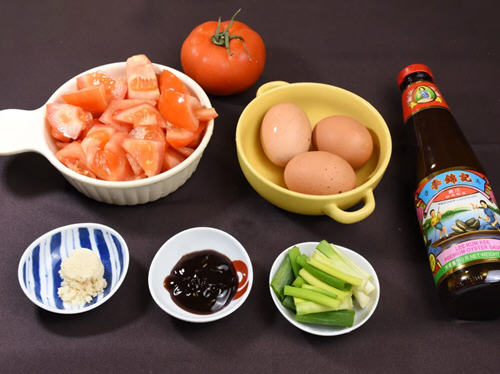 东北洋柿子炒鸡蛋，鸡蛋口感软嫩非常下饭