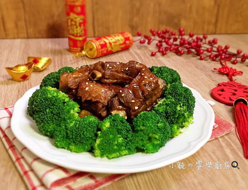 年夜饭寓意好兆头的步步高升排骨