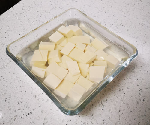 香滑细腻美味营养的蔬菜虾仁烩豆腐