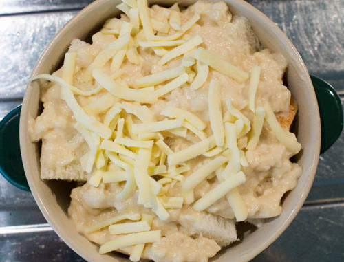既美观又好吃的料理：奶油焗烤面包