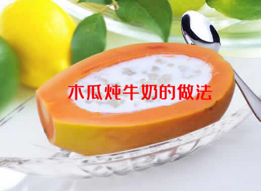 口感醇厚、营养丰富的木瓜炖牛奶做法介绍