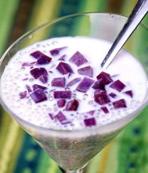 香芋西米露的做法 香芋西米露的功效介绍 香芋西米露的做法 香芋西米露的营养 香芋西米露的热量