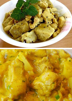 香滑软糯的异国风味美食：咖喱芋艿鸡的做法