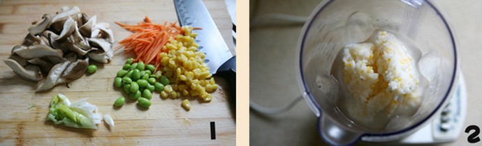 杂蔬煮玉米粥【玉米蔬菜粥的做法大全】