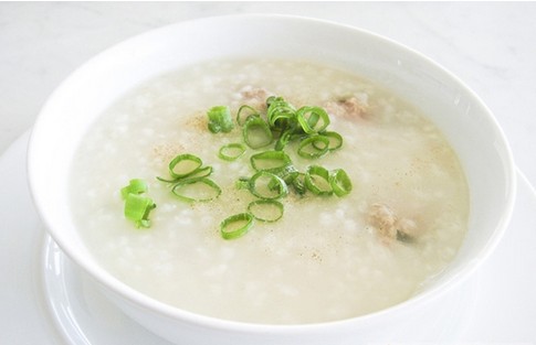 芹菜肉末粥