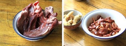 爆炒泡姜猪心的做法步骤1