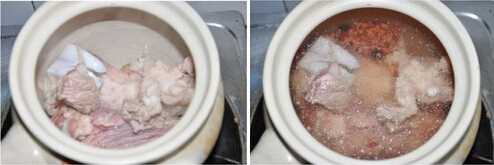超级美味的——红黑豆排骨汤的做法的做法步骤3