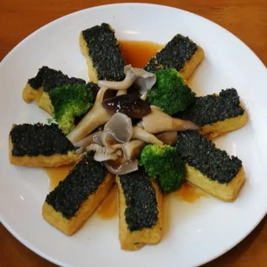 翡翠豆腐，软嫩多汁好看又好吃，大家喜欢吗？