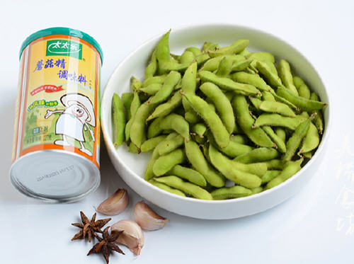颜色翠绿的凉拌毛豆简单做法详解