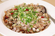 鲜嫩味美，补钙还补蛋白的葱油海瓜子的做法