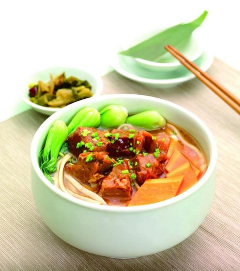 红烧牛腩面 红烧牛腩面