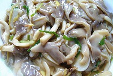 清蒸凤尾菇 清蒸凤尾菇