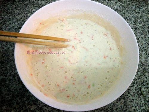 美味可口的胡萝卜鸡蛋饼的做法图解