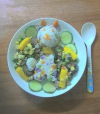健康又营养的儿童食谱大全 简单易学宝宝爱吃的可口饭菜 童趣饭团的做法步骤15