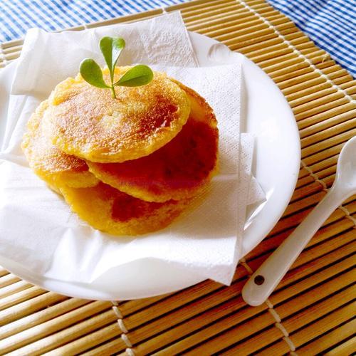 柔软咸香，外酥里嫩的香煎南瓜饼怎么做好吃