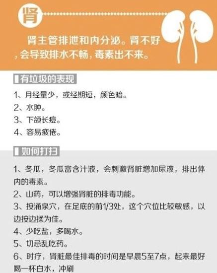 给你的身体来次大扫除 排除体内垃圾保持健康体态