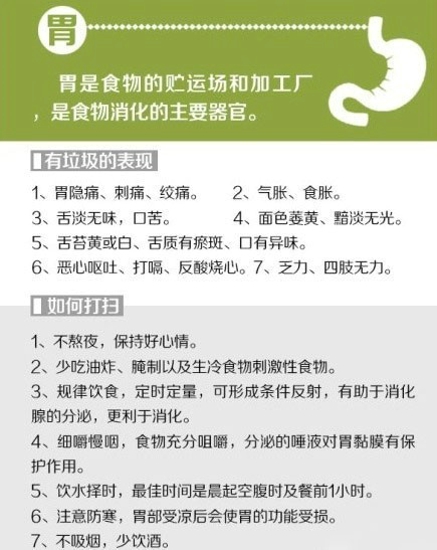 给你的身体来次大扫除 排除体内垃圾保持健康体态