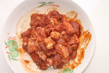 羊肉串腌制