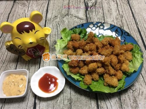 油炸鸡米花的做法