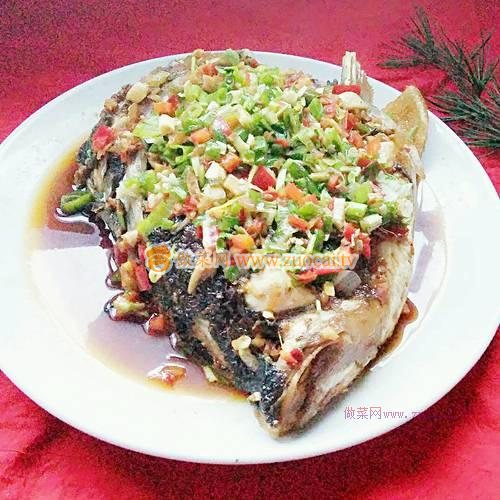 红烧胖鱼头的做法(红烧胖头鱼块)