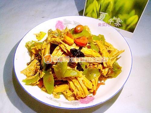 腐竹炒莴笋的做法