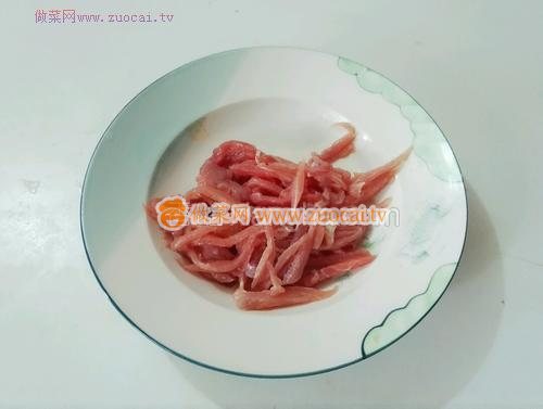 榨菜肉丝汤的做法