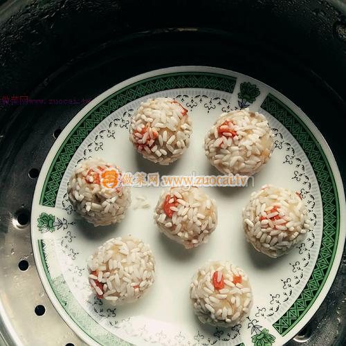 红薯珍珠丸子的做法