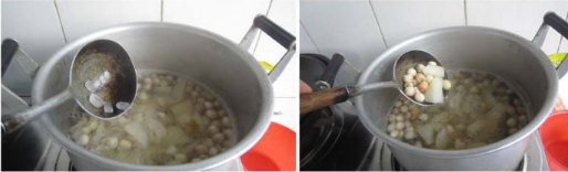 莲子雪梨水的做法步骤5