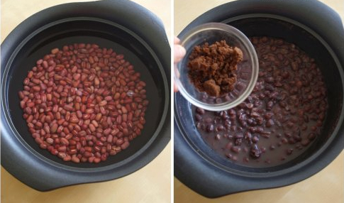 芒果燕麦红豆沙的做法步骤2