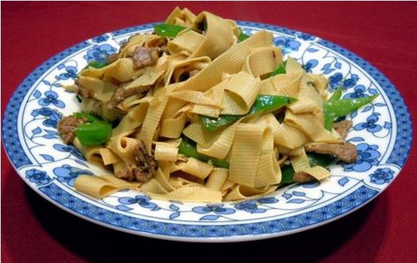 尖椒干豆腐