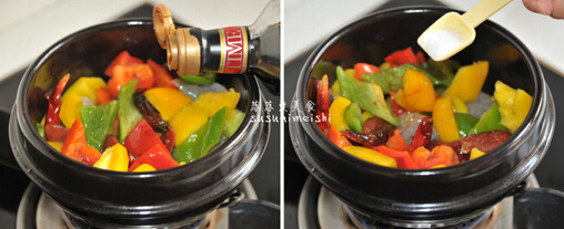 家庭美味菜——豆腐鲜虾煲的做法(图文)的做法步骤7