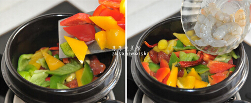 家庭美味菜——豆腐鲜虾煲的做法(图文)的做法步骤6