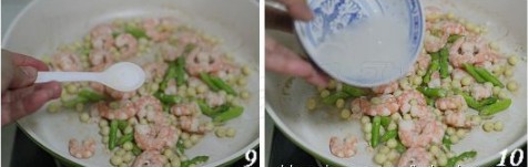 芦笋炒基围虾仁的做法的做法步骤5