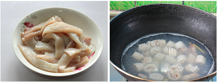 辣椒炒鱿鱼的做法的做法步骤1