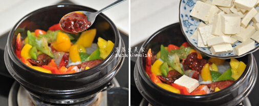 家庭美味菜——豆腐鲜虾煲的做法(图文)的做法步骤8