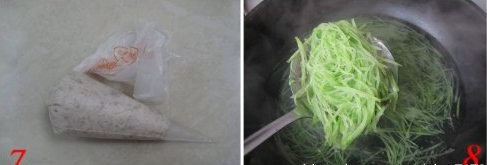 萝卜煮虾仁汤的做法步骤4