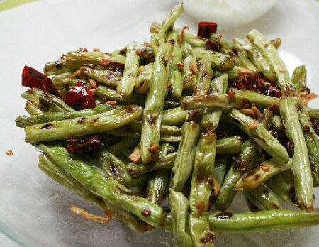 干煸四季豆的做法,干煸炒四季豆怎么做(干煸四季豆的做法图片)