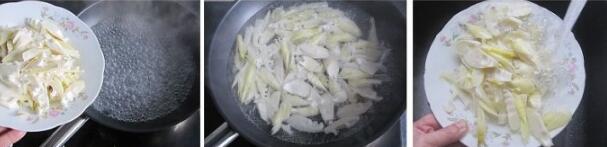 春季的美食——春笋炒韭菜的做法[图]的做法步骤2