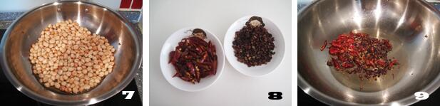 下酒菜之一必备——麻辣花生的做法,麻辣花生如何做好吃的做法步骤3