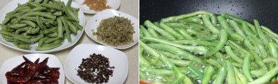 豆角烧茄子的做法,豆角烧茄子的家常做法的做法步骤1
