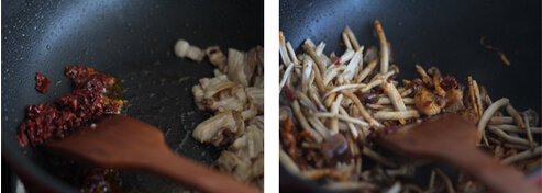 干锅茶树菇的做法,干锅茶树菇怎么做好吃的做法步骤5