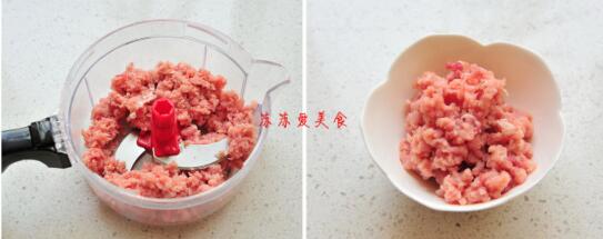 干煸豆角炒肉末的做法——家常的美食的做法步骤3