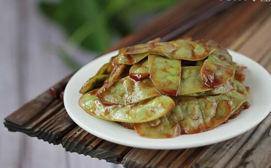 5分钟速成菜——干煸扁豆的做法[组图](简单快速现成的菜)