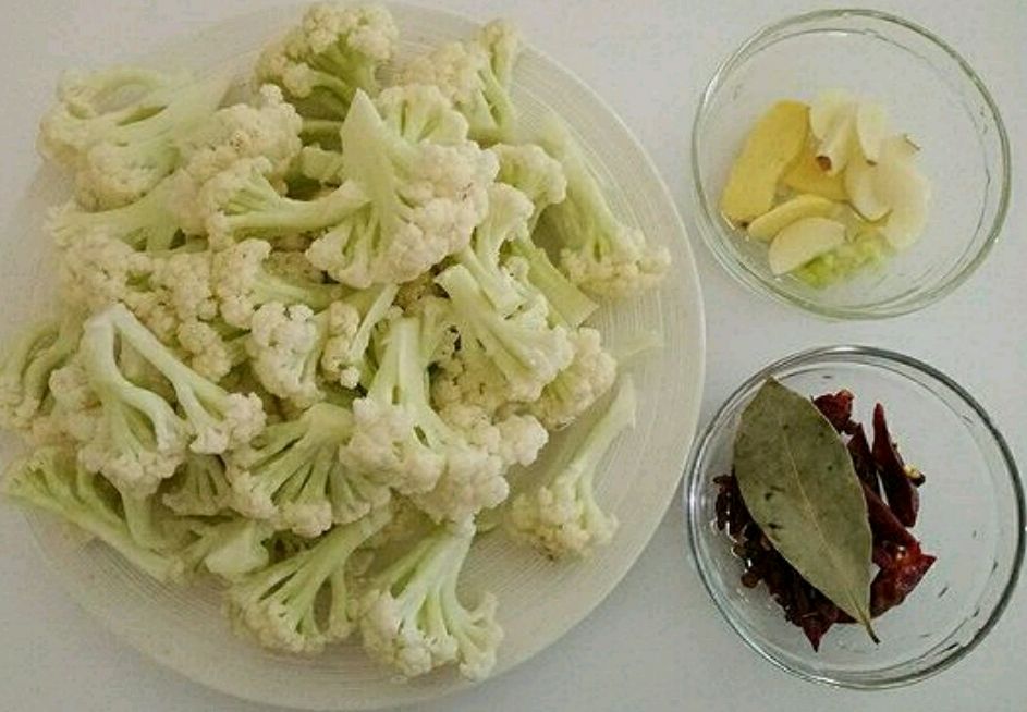 干锅菜花的做法步骤2