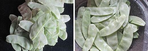 5分钟速成菜——干煸扁豆的做法[组图]的做法步骤2