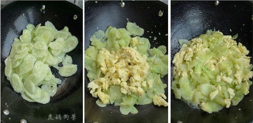 黄瓜炒鸡蛋的做法,黄瓜炒鸡蛋的家常做法[有图]的做法步骤2